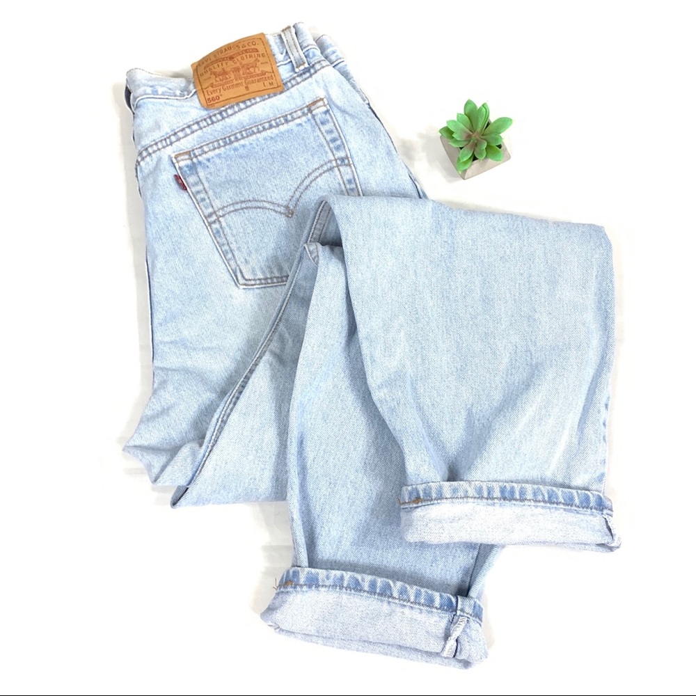 Levi’s 560 loose fit straight leg USA Made ❤️